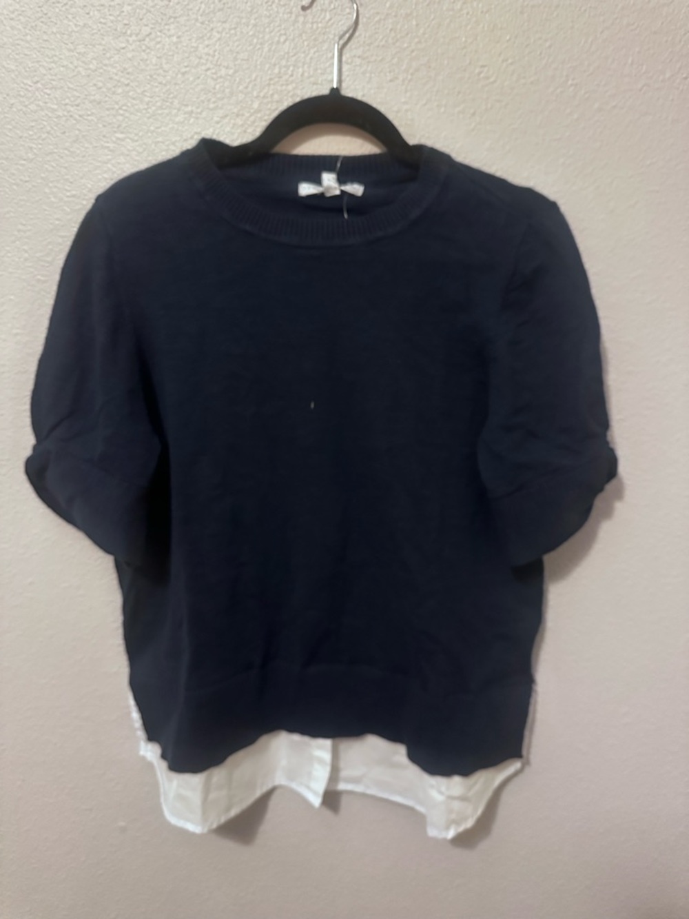 Design History Navy Crewneck Sweater